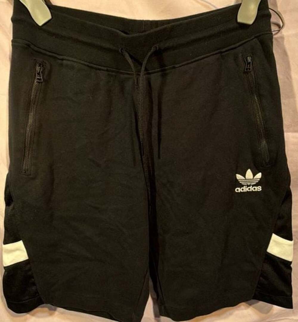 Adidas Originals Shorts Black Trefoil Logo
Size Med